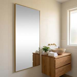 Full Length Mirrors: Aldren Aurelia Rectangular Full-Length Mirror | 200 x 100cm