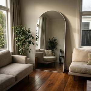 Full Length Mirrors: Magna Alba Arched Full-Length Mirror | 200 x 100cm