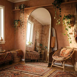 Full Length Mirrors: Magna Aurelia Arched Full-Length Mirror | 200 x 100cm