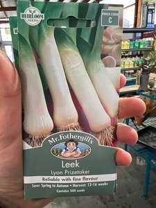 Seeds Clearance: Leek