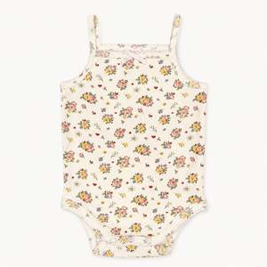 All: Singlet Body in Rose Print