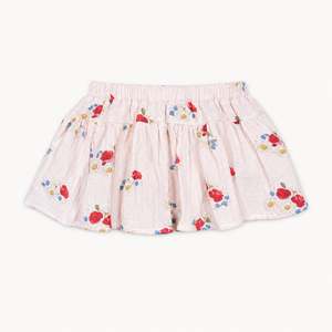 "Nelly" Skirt in poppy print