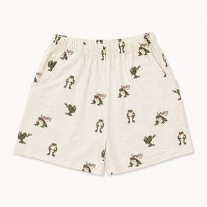 All: "Ruben" Toad Print Summer Shorts