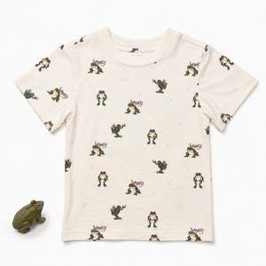 "Lau" Toad Print T-Shirt