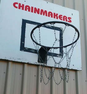 Chains Stainless Wires: Chain basketball net