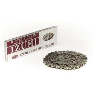 Chains: Izumi Track 1/2x1/8 Chain Silver