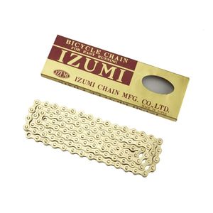 Chains: Izumi Track 1/2x1/8 Chain Gold