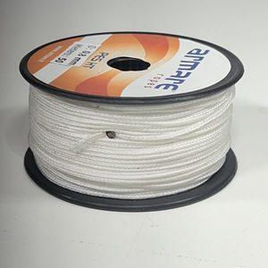0.8mm Polyester Minireel White - Chains Ropes Anchors