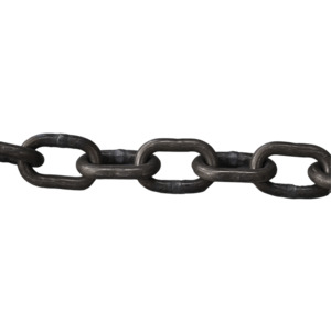 MF 10mm Genovese Regular Link Chain - Self Colour/Black Finish - Chains Ropes Anchors