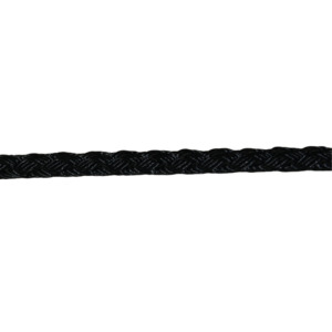 Fineline 12mm Flat Braid - Black