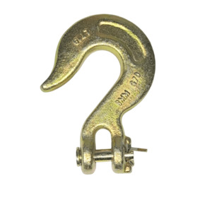 Products: 6/7mm Grade 70 Slip Hook - Yellow Zinc Finish - Chains Ropes Anchors