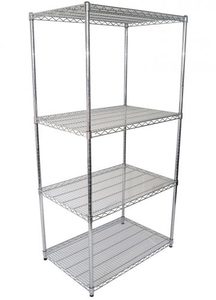 Products: Chrome Dry Shelf Unit 914 X 610mm deep - Chairforce NZ