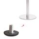 Short M8 Threaded Table Feet – Fits Any Table Base Designs