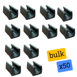 BULK LOT Black Sled Base Chair Clip-On
