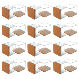 Square Felt Hybrid Silicone - Pack