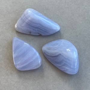 Products: Agate, Blue Lace (Tumbled) - The Crystal People