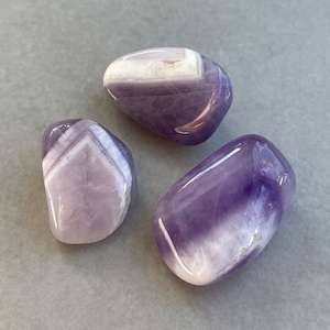 Products: Amethyst, Chevron (Tumbled) - The Crystal People