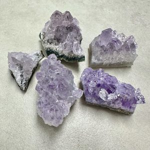 Amethyst Clusters Mini (Crystal) - The Crystal People