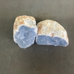 Products: Angelite, raw piece - The Crystal People