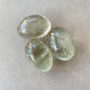 Products: Prasiolite, Clear (Tumbled) - The Crystal People