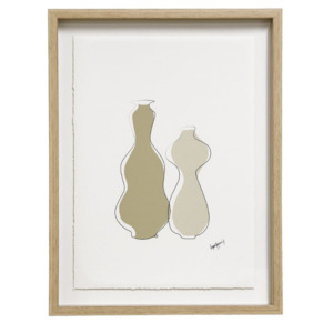 Wall Decor: Framed Wall Art Violettas Drawing