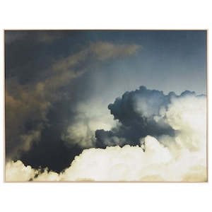 Wall Decor: Photographic Autumn Storm Canvas