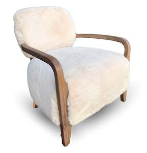 Chairs: Yak Sheepskin Armchair