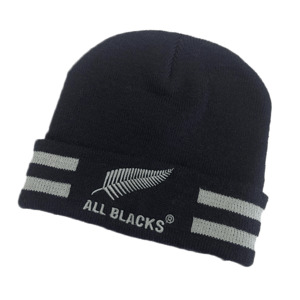 All Blacks Kids Turn Up Beanie