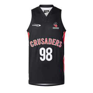 Crusaders Super Rugby Basketball Singlet 2026