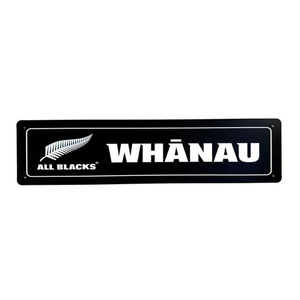 All Blacks Whanau Metal Hanging Sign
