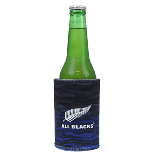 Gifts Under $15 Champions Of The World: All Blacks Blue Stubbie Holder