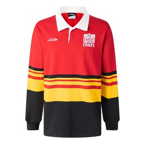 Polo Shirts Champions Of The World: Chiefs Super Rugby Long Sleeve Knit Jersey 2026