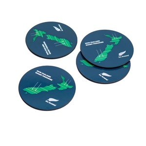 All Blacks Rugby Paradise Coasters