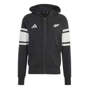 All Blacks Single Fern Leisurewear FZ Hoody