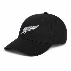 All Blacks Canvas Dad Cap