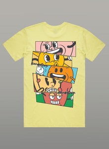 Products: BendyDays Comic Faces Tee