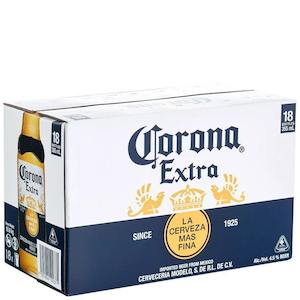 Beer: Corona 18x330ml Btl