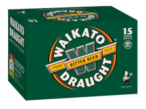 Waikato Draught 15x330ml Btl
