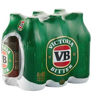 Beer: Victoria Bitter 4x6x375ml Btls