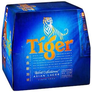 Beer: Tiger 12x330ml Btl