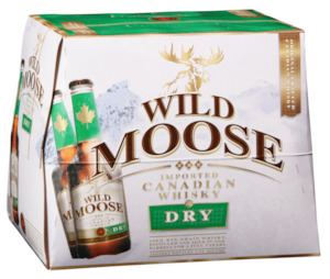 Wild Moose Dry 12x330ml Btl