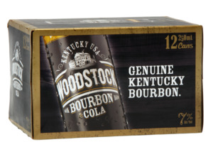 Rtds 1: Woodstock 7% 12x250ml Cans