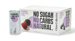 Rtds 1: Clean collective Berry & Lime 12x250 Can