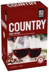 Red Wine: Country Red 3Ltr
