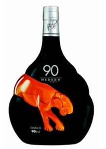 Brandy Cognac: Meukow black 90proof