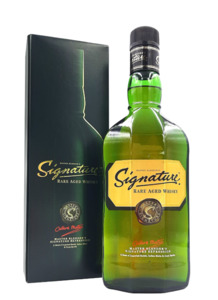 Whiskey: Signature rare aged whisky 750ml
