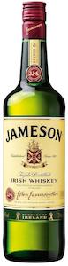 Whiskey: Jameson Irish whiskey 700ml