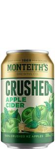 Cider: Monteiths Crush Apple 10x330Ca