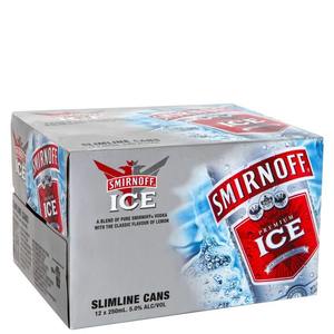 Rtds 1: Smirnoff Ice 5% 12x250ml Cans