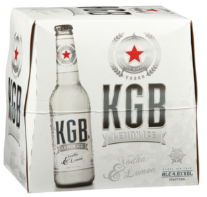 Rtds 1: KGB Lemon 12x250ml btls